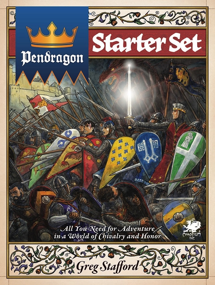 Greg Stafford, David Larkins: Pendragon Starter Set (2023, Chaosium, Inc.)